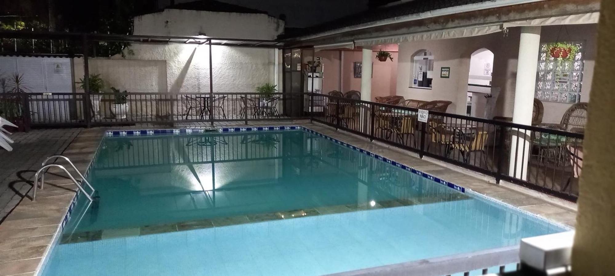 Pousada Parque Suites Estacionamento E Piscina Guarujá Exterior foto