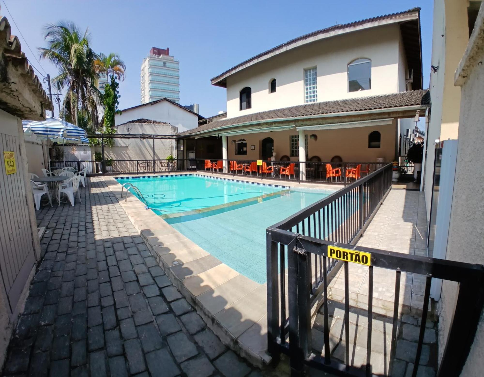 Pousada Parque Suites Estacionamento E Piscina Guarujá Exterior foto