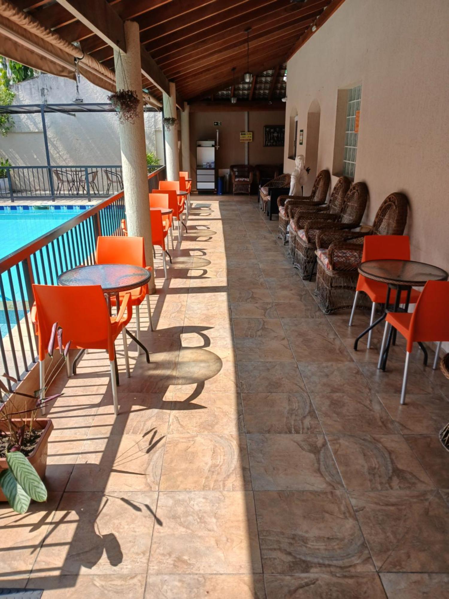 Pousada Parque Suites Estacionamento E Piscina Guarujá Exterior foto