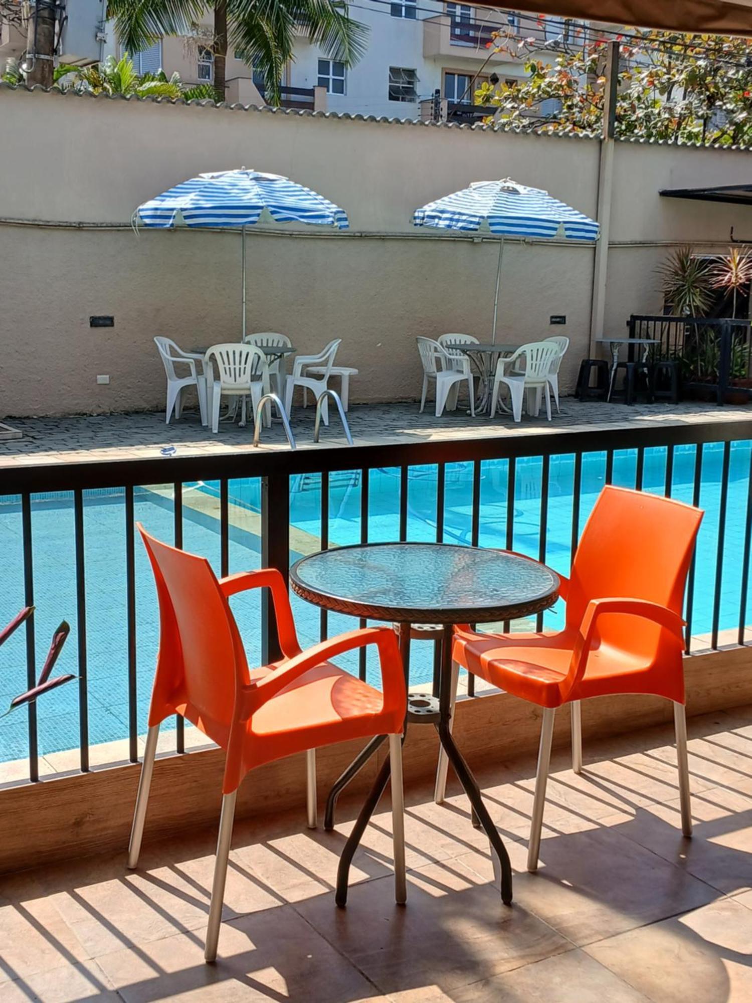 Pousada Parque Suites Estacionamento E Piscina Guarujá Exterior foto