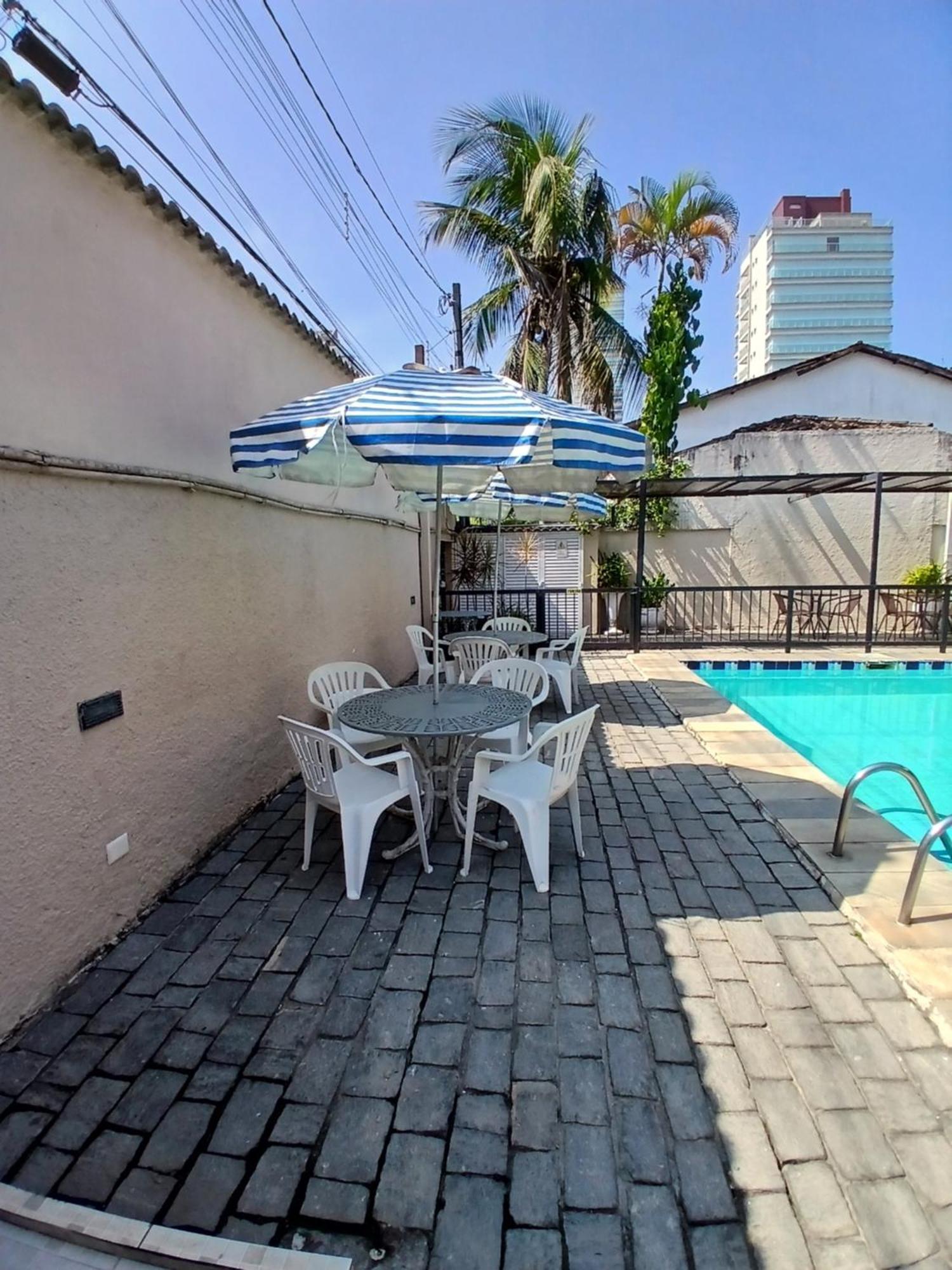 Pousada Parque Suites Estacionamento E Piscina Guarujá Exterior foto