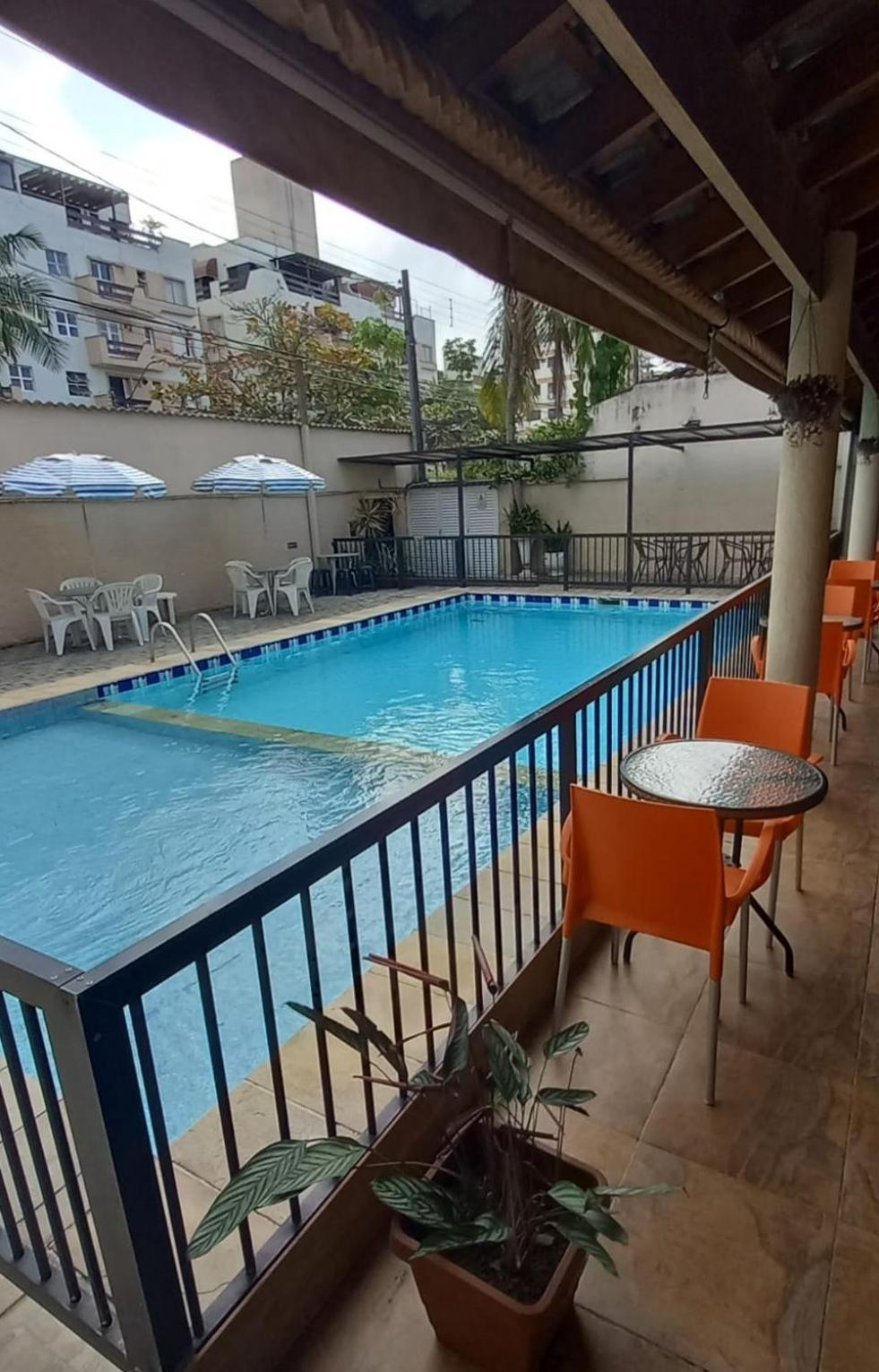 Pousada Parque Suites Estacionamento E Piscina Guarujá Exterior foto
